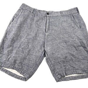 Gilded Age Mens Shorts‎ 34 Chino Golf Soft Light Blue Gray